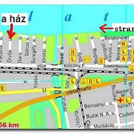 Prázdninový dům 7 Ferohelyes Haz A Totol 15 M-re Sajat Steggel Es Csonakkal Balatonfenyvesen