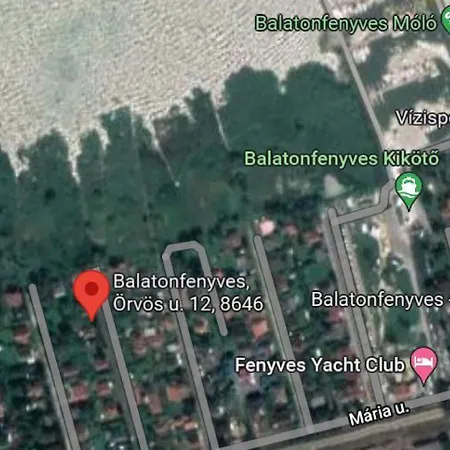 7 Ferohelyes Haz A Totol 15 M-re Sajat Steggel Es Csonakkal Balatonfenyvesen Prázdninový dům Balatonfenyves