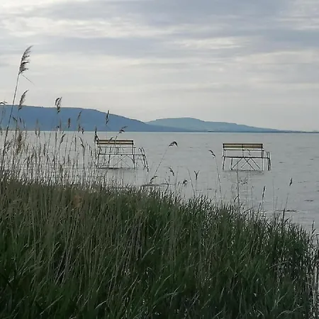 7 Férőhelyes Ház Balatonfenyvesen A Tótól 15 M-re Saját Stéggel és Csónakkal *